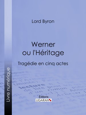 cover image of Werner ou l'Héritage